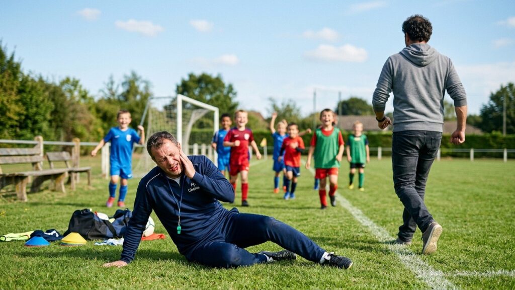 Violence sur les Terrains : Entraîneur de Foot Hospitalisé Après Agression