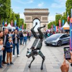 VivaTech 10 Ans : Robots et Innovations Envahissent les Champs-Élysées
