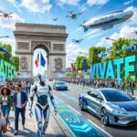 VivaTech 10 Ans : Robots et Innovations sur les Champs-Élysées