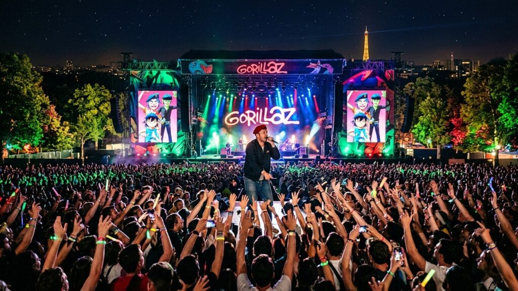 We Love Green 2026 : Gorillaz Électrise Paris avec un Show Inoubliable