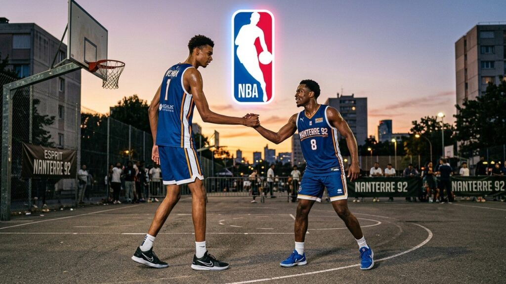 Wembanyama et Mitchell : Du Terrain de Nanterre à l’Affiche NBA
