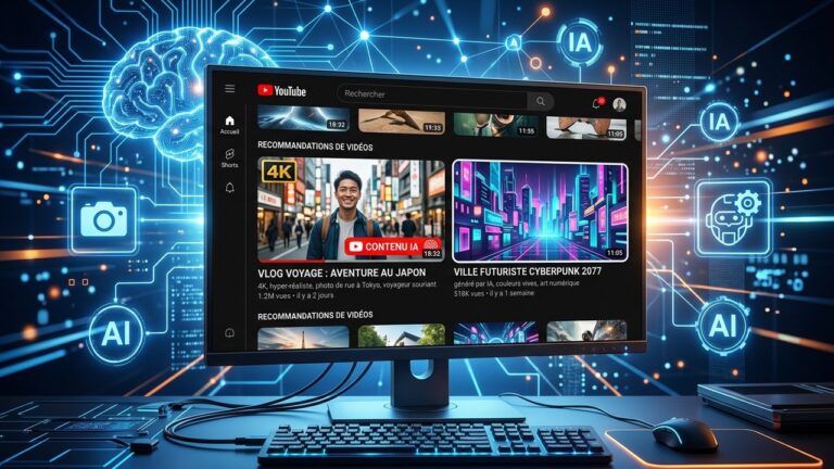 YouTube Automatise la Détection des Contenus IA