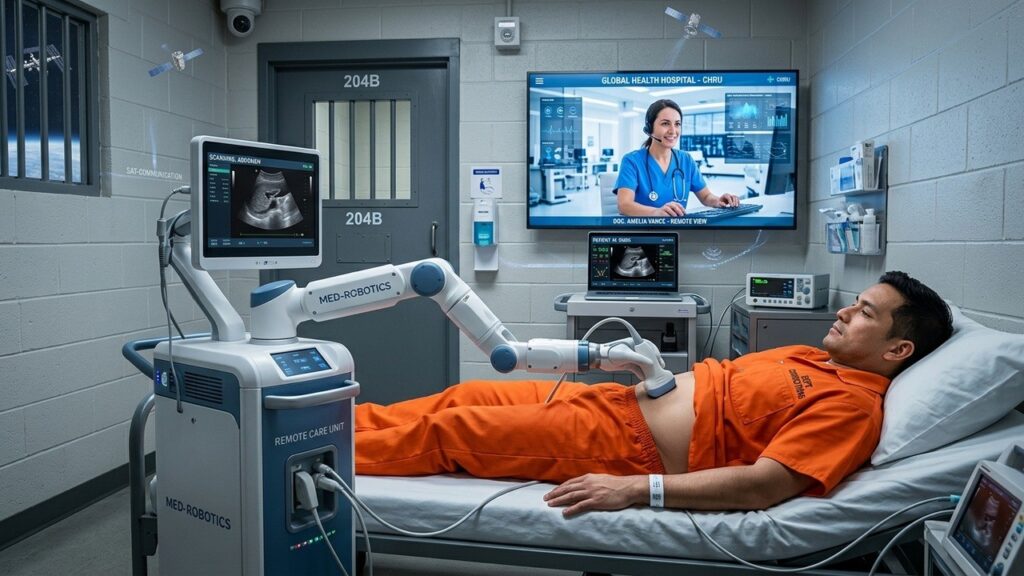 Yvelines : Diagnostics Médicaux en Prison Grâce à la Technologie Spatiale