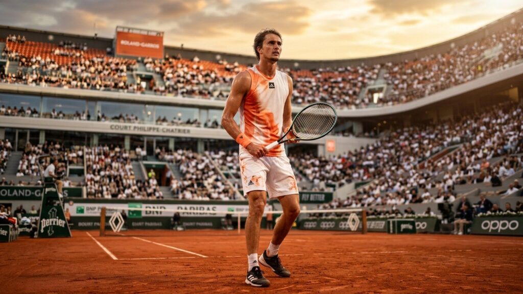 Zverev Favori à Roland-Garros : La Pression du Grand Chelem