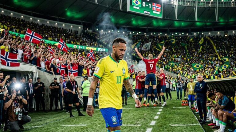 Brésil Éliminé Par Norvège : L&rsquo;Entrée De Neymar Qui A Tout Changé