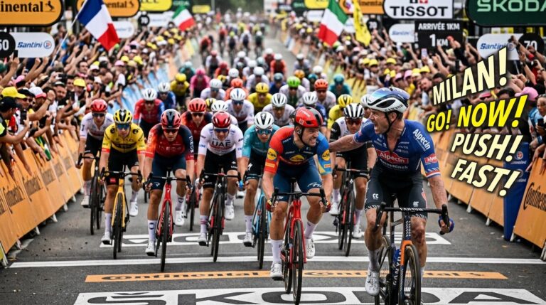 Communication Sprinteurs et Poissons-Pilotes : Cris et Gestes au Tour de France