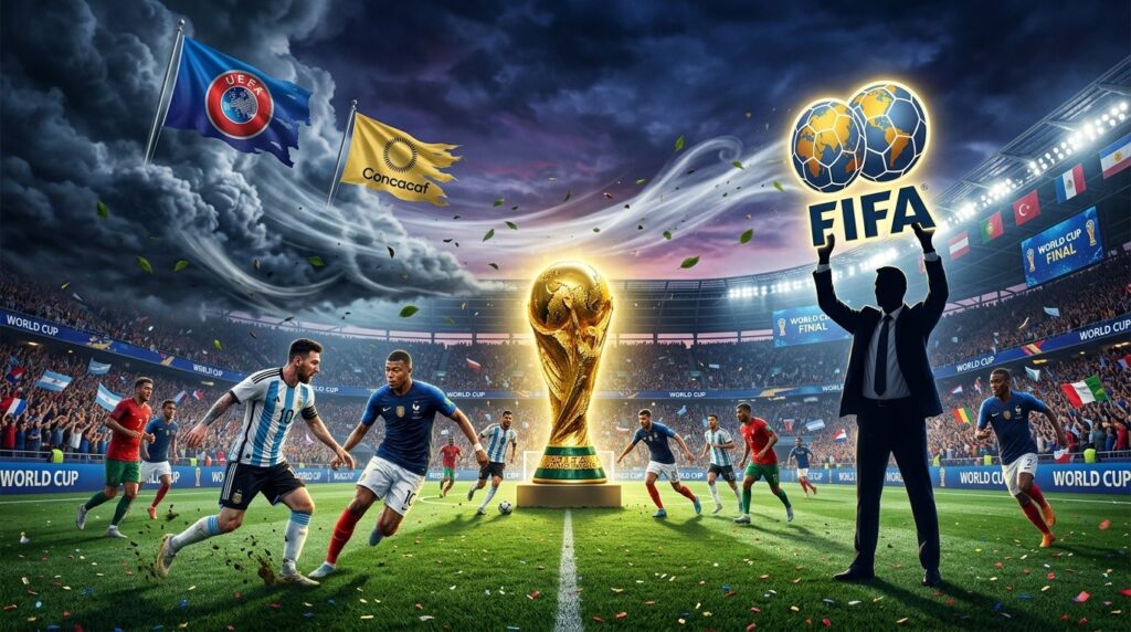 FIFA Infantino : L&rsquo;UEFA et Concacaf Résistent à la Vente de la Coupe du Monde