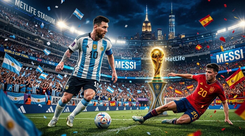 Finale Coupe du Monde 2026 : Messi Vers l&rsquo;Éternité Face à l&rsquo;Espagne