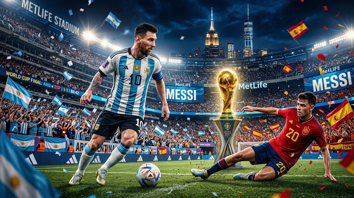 Finale Coupe du Monde 2026 : Messi Vers l&rsquo;Éternité Face à l&rsquo;Espagne