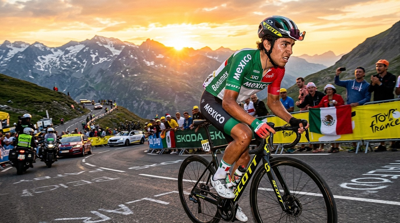 Isaac Del Toro : Comment un Mexicain Déterminé Force son Destin au Tour de France