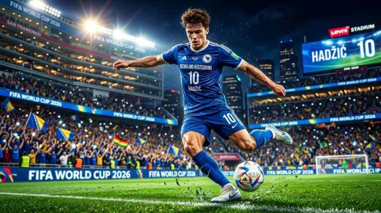 Kerim Alajbegovic : La Pépite Ambidextre Bosnienne Qui Fascine la Coupe du Monde