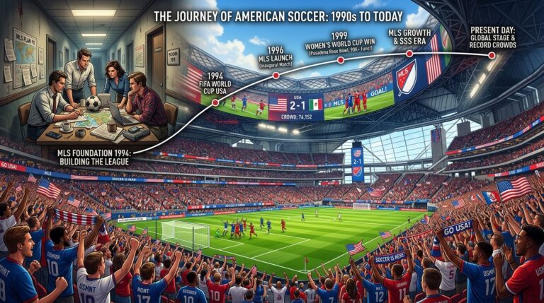 L&rsquo;Essor Du Soccer Aux USA : Les Débuts De La MLS