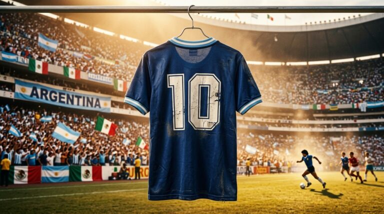 L&rsquo;Histoire Folle du Maillot Faux de Maradona en 1986