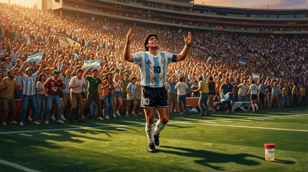 Maradona 1994 : Le Test Positif Qui a Brisé le Rêve Mondial