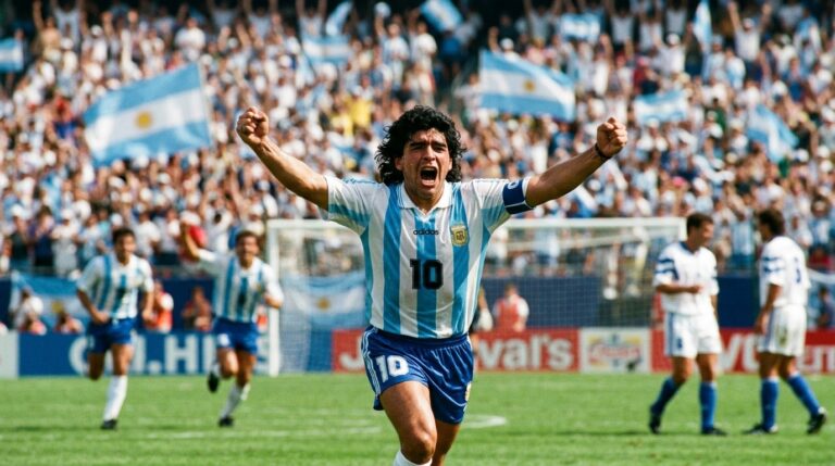 Maradona 1994 : L&rsquo;Incroyable Retour du Sauveur Argentin