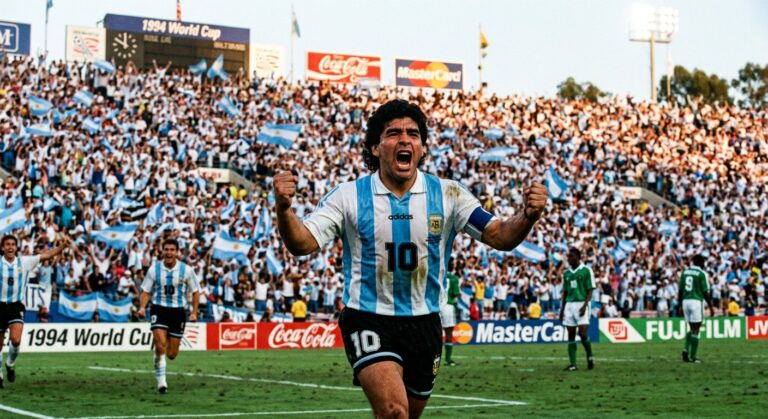 Maradona 1994 : Résurrection Épique Contre la Grèce