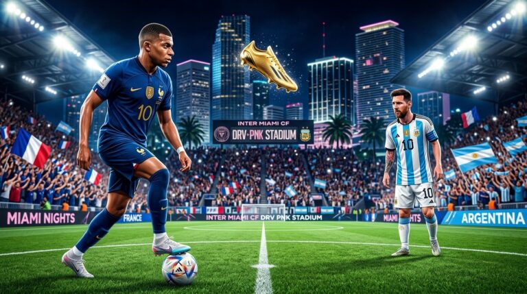 Mbappé vs Messi : Course au Soulier d&rsquo;Or pour Clore la Coupe du Monde