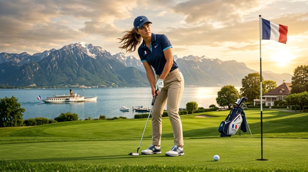 Nastasia Nadaud : Retour Explosif à l&rsquo;Evian Championship