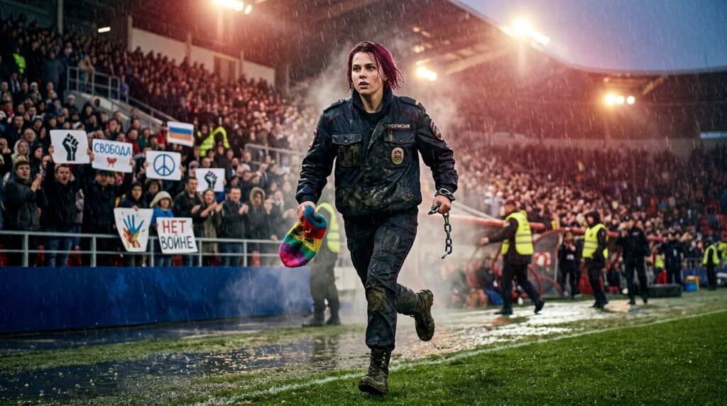 Nika Nikulshina : L&rsquo;Activiste Pussy Riot Qui Défia Poutine Au Mondial 2018