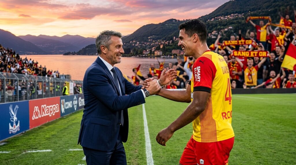 Retrouvailles Émouvantes : Lens Face à Pierre Sage et Crystal Palace