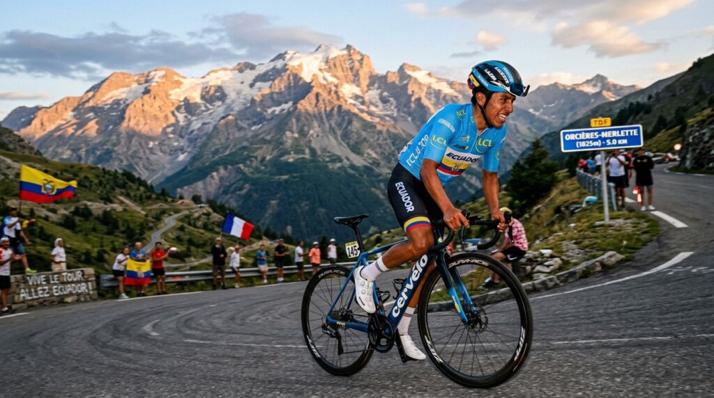 Richard Carapaz Triomphe sur le Tour Malgré Pogacar