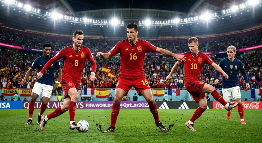 Ruiz Rodri Olmo : Le Trio Espagnol qui a Éteint les Bleus