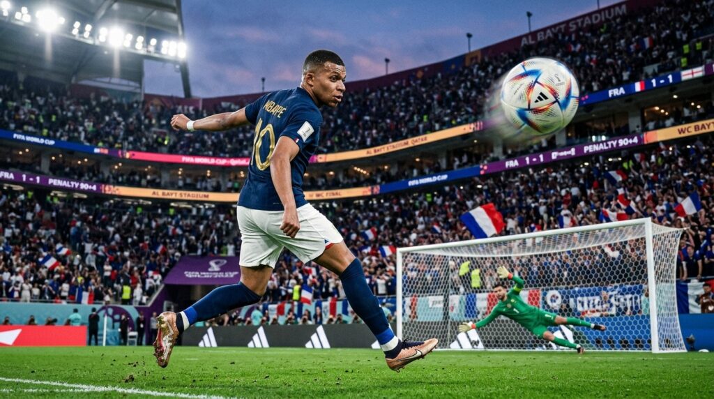Secrets Des Penaltys De Mbappé : Technique Et Efficacité Révélées
