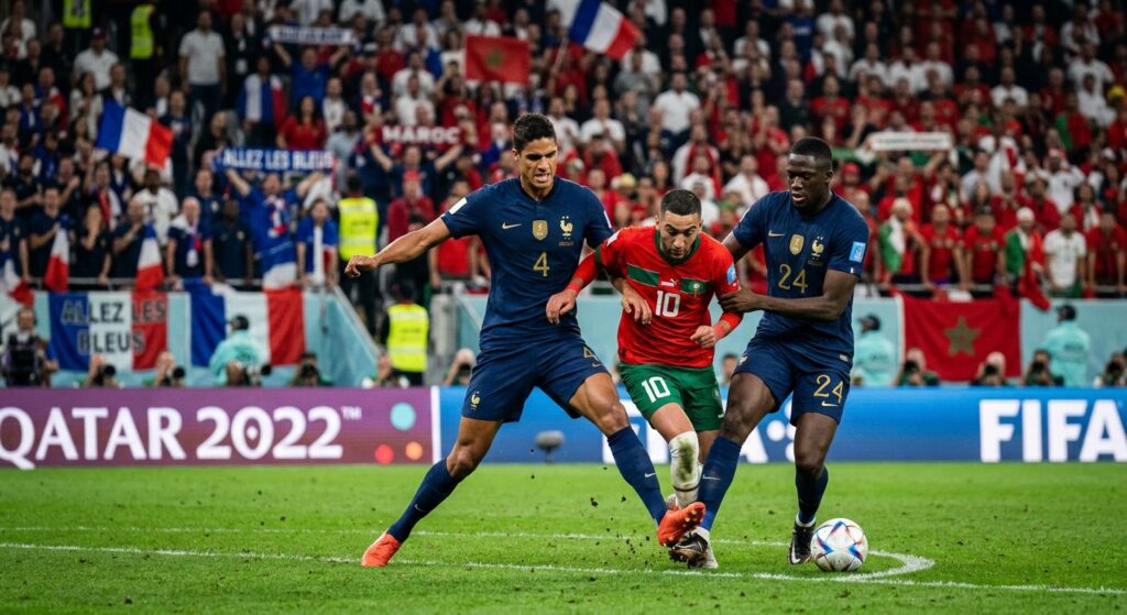 Solidité des Bleus : Clés de la Domination Face au Maroc