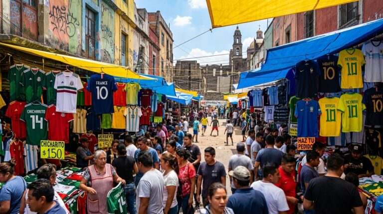 Tepito Mexico : Quartier Historique Et Paradis Des Maillots Contrefaits
