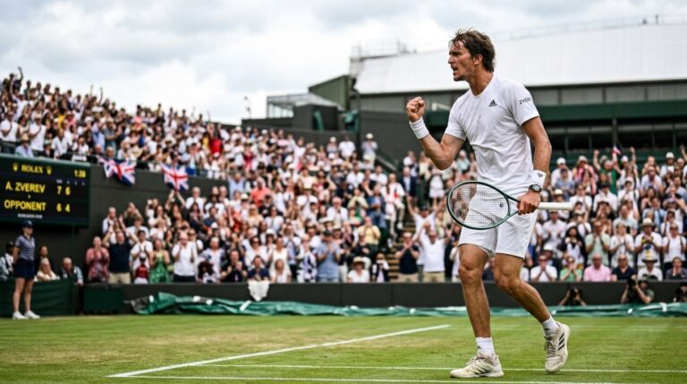 Zverev en Demi-Finales Wimbledon : Première Qualif Historique