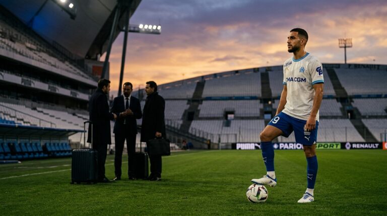 Amine Gouiri Leader Attaque OM Avenir IncertainWriting the blog article about Amine Gouiri Mercato