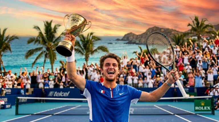 Arthur Gea Sacre Son Premier Titre ATP à Los Cabos