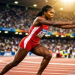 Audrey Werro Championne Europe 800m Après Chute