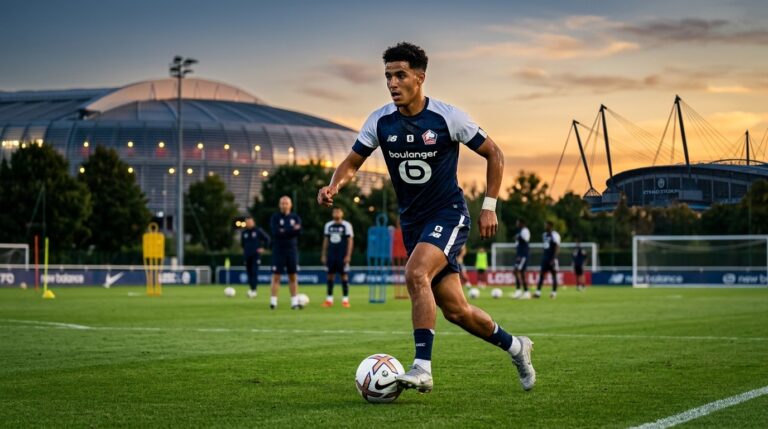 Ayyoub Bouaddi : Retour à Lille Malgré l&rsquo;Intérêt de Manchester City