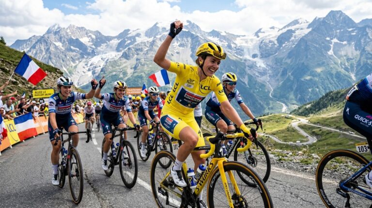 Demi Vollering : Maillot Jaune et Adoption dans une Équipe Française