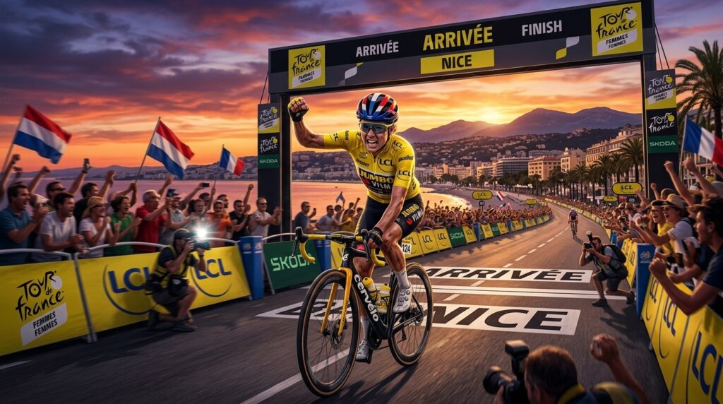 Demi Vollering Reprend le Maillot Jaune au Tour de France Femmes