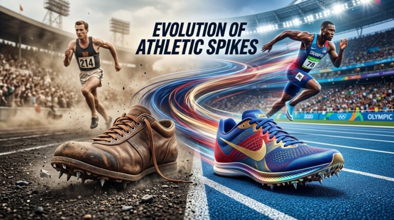 Évolution des Pointes en Athlétisme : Du Cuir au Carbone