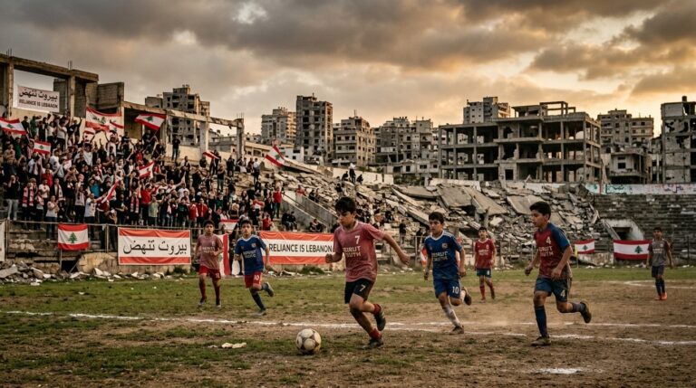 Football À Beyrouth Au Cœur Du Chaos