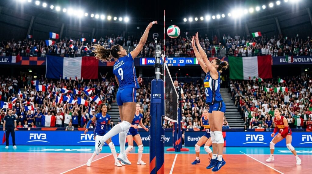 France Italie Euro Volley 2026 : Les Bleues Face Aux Favorites