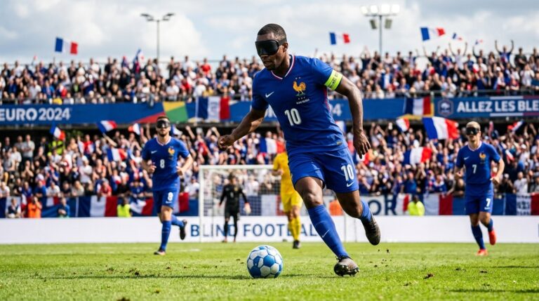 Frédéric Villeroux Cécifoot Euro Finale France Angleterre