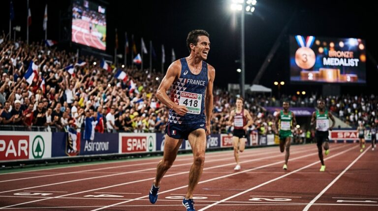 Jimmy Gressier Bronze 10 000 M : Émotion Et Course Cycliste
