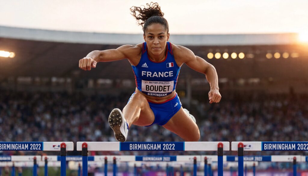 Laëticia Bapté Médaille Bronze 100m Haies Europe 2026