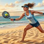 Maxime Cressy Beach Tennis Nouveau Départ Sur Sable