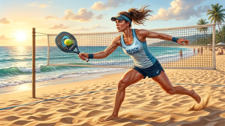 Maxime Cressy Beach Tennis Nouveau Départ Sur Sable