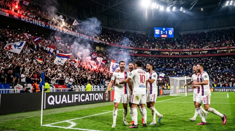 OL Renverse Sparta Prague En Ligue Des Champions
