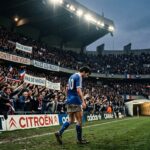 Platini Hué Au Parc Des Princes En 1981 Contre Stuttgart