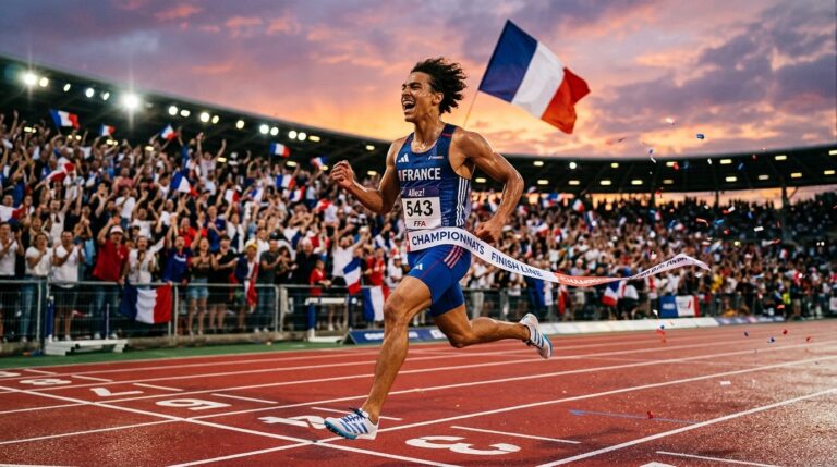 Samuel Vessat : Nouveau Recordman Français du 400m Plein d&rsquo;Ambition