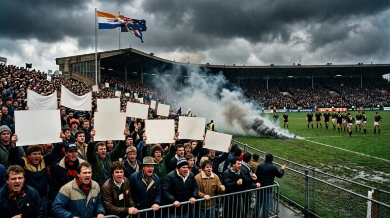 Tournée Springboks 1981 Nouvelle-Zélande Scandale