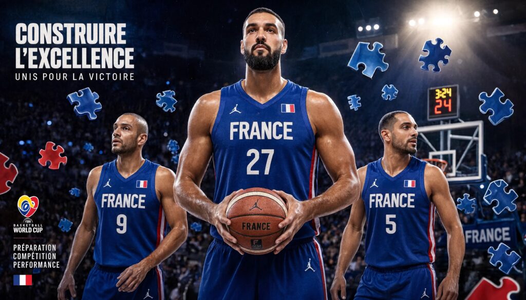 Wembanyama Bleus Puzzle Fauthoux Mondial 2027