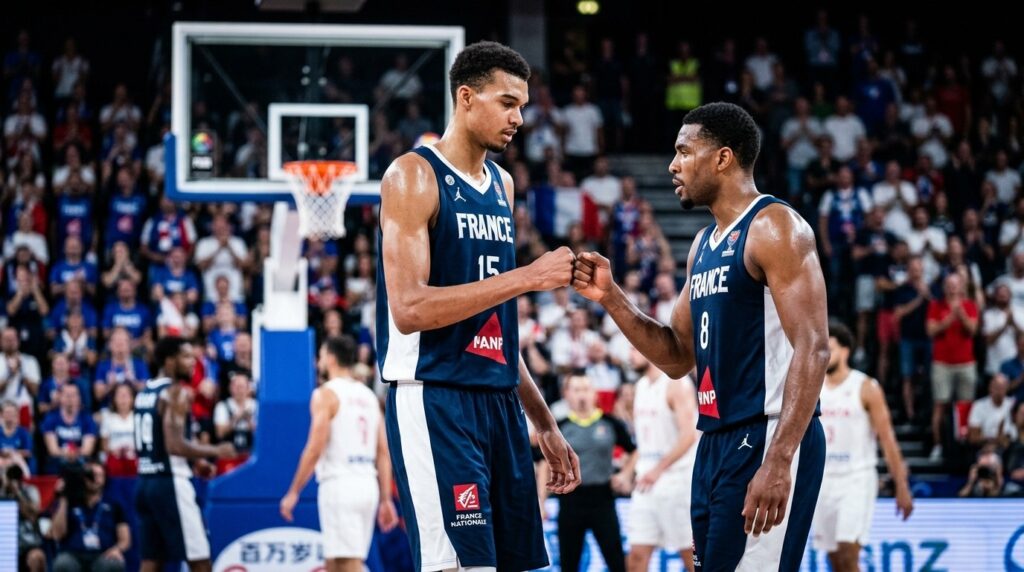 Wembanyama Raynaud Duo France Basket Analyse Lang